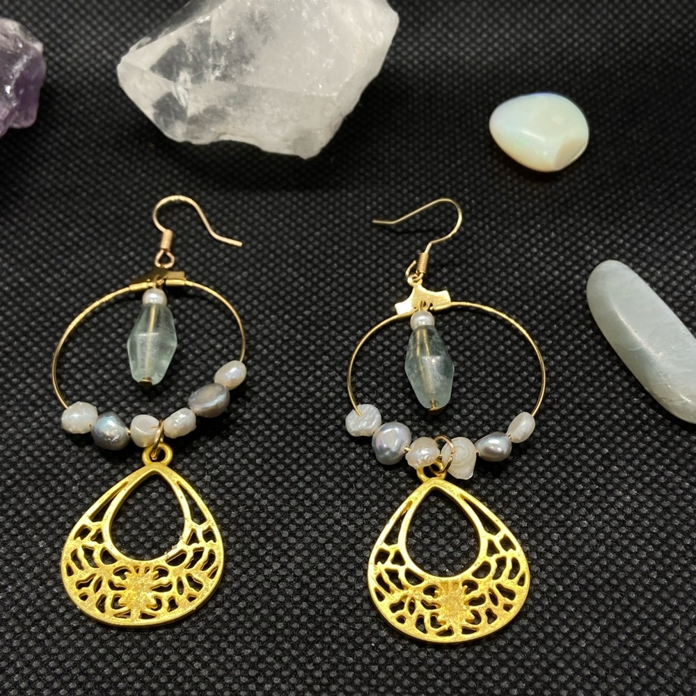 Handmade Boho earrings.